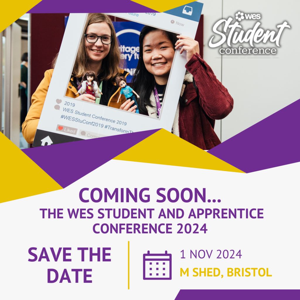 Picture advertising Student and apprentice conference